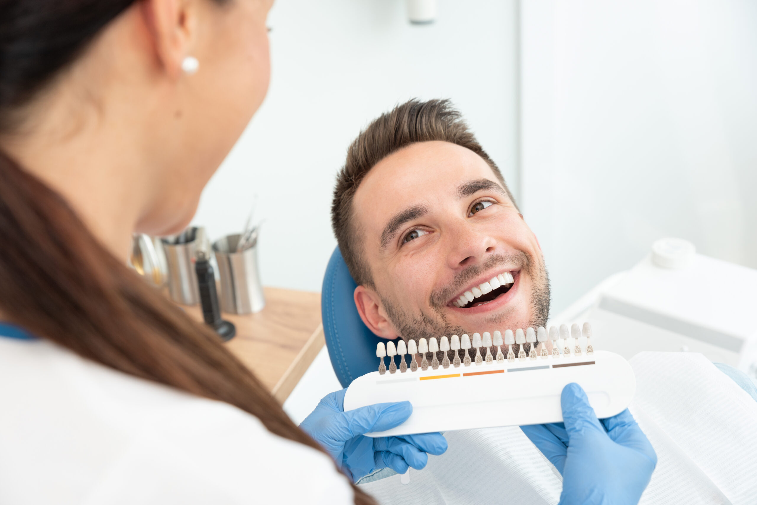 Dental Tools in a Sterile Tray with Tooth Extractions